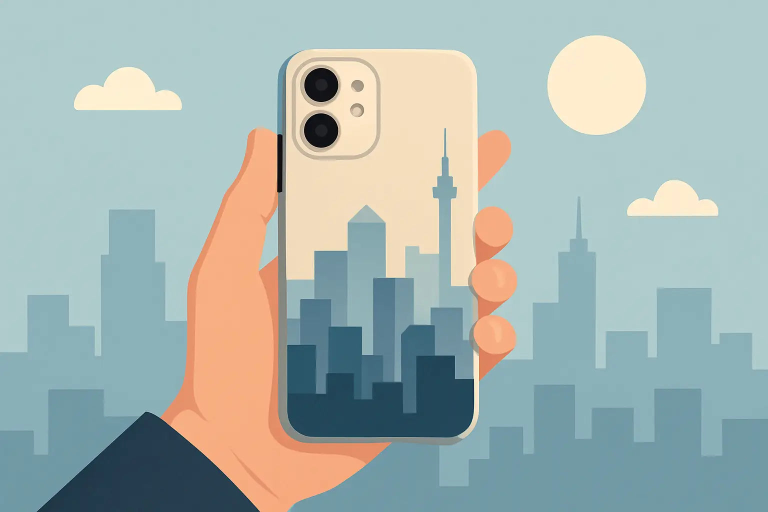 Minimal City Phone Case: Quiet, Personal Design