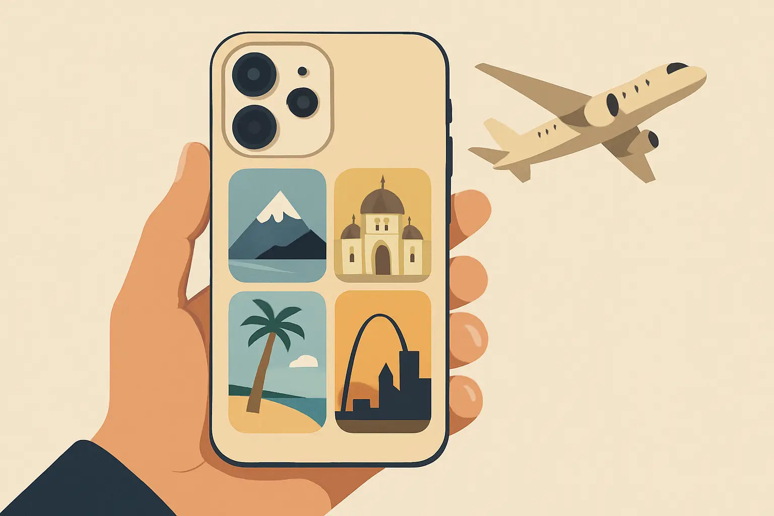 Travel Memory Phone Case, Minus the Souvenir