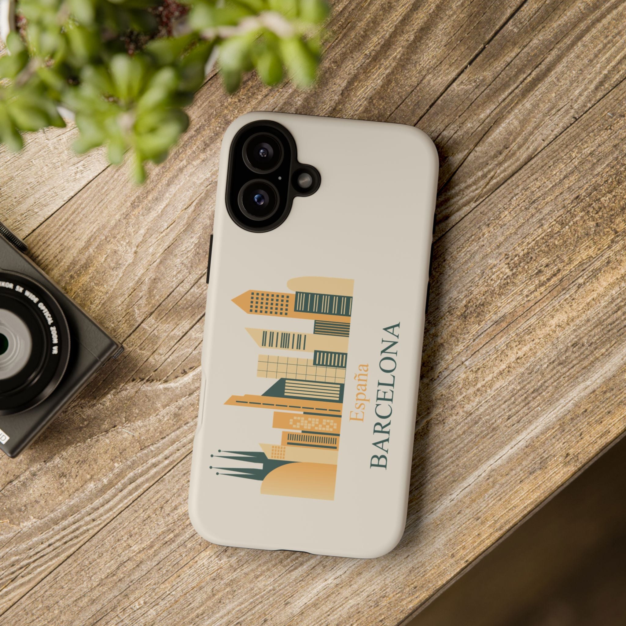 Barcelona – Minimal City Phone Case
