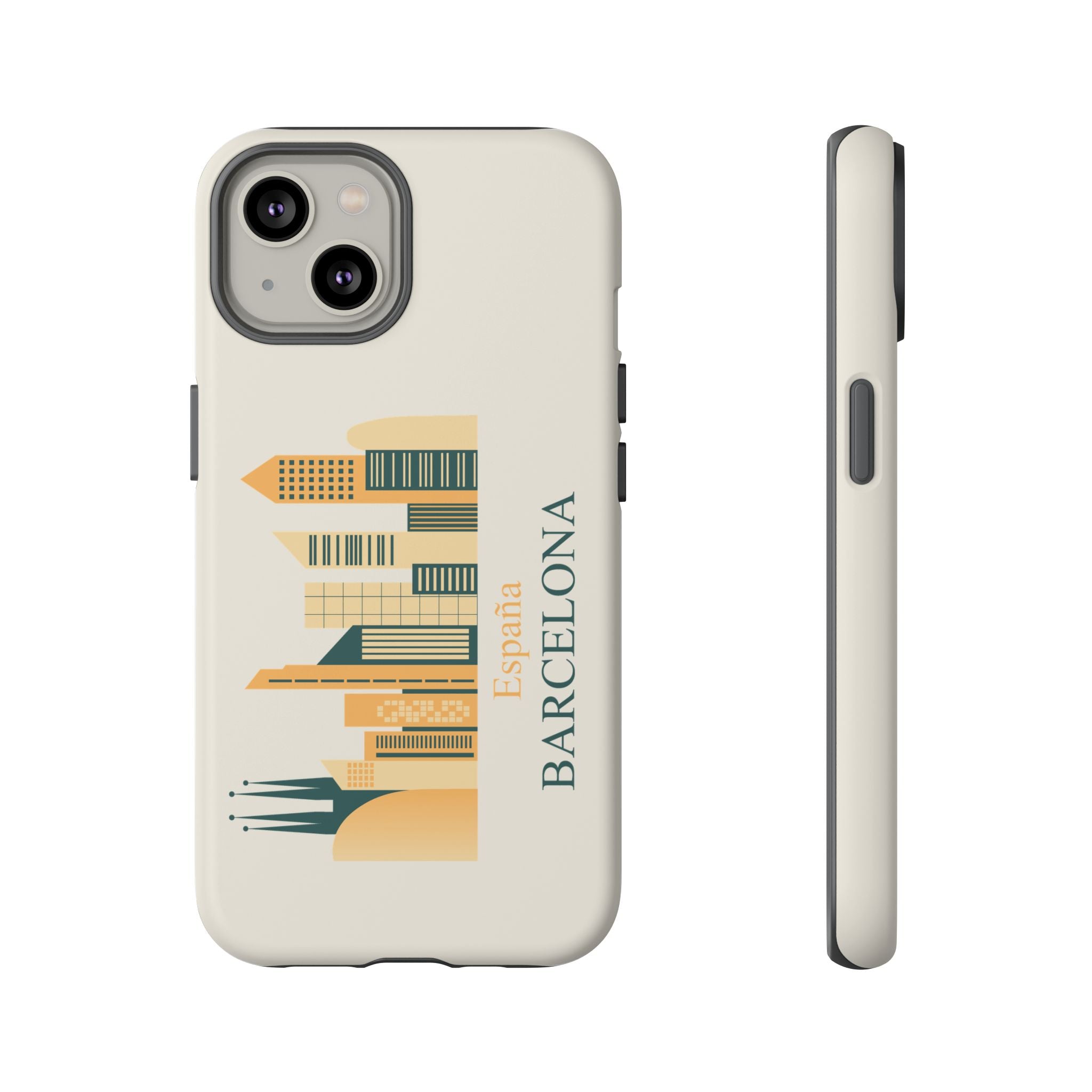 Barcelona – Minimal City Phone Case